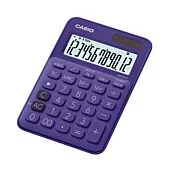 Casio MS-20UC-PL-S-EC Desktop Calculator Purple