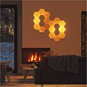 Nanoleaf Elements Hexagons 3 Pack - Birchwood - Global - Panels Only