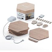 Nanoleaf Elements Hexagons Standard Kit - Birchwood - 7 Pack - EU UK