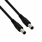 GIZZU 12V Male to Male Extender 2.5mm Power Cable for GUP45W and GUP36W