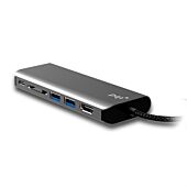 PQI USB-C Multi Pro Hub - C/HDMI/SD/Ethernet/USB3.1
