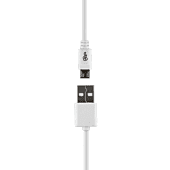 Pro Bass Power Series Boxed Round Micro USB Cable White