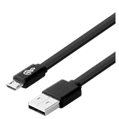 Pro Bass Energize series Packaged Micro USB Cable Black 1.2m