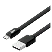 Pro Bass Energize series Packaged Micro USB Cable Black 1.2m