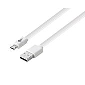 Pro Bass Energize Series Packaged Micro USB Cable White