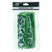 Quest Clear PVC Pencil Case Gamer Green
