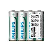 PHILIPS LONGLIFE BATTERY AA 4 PACK - R6L4F/40