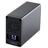 RCT 2-BAY RAID External HDD Enclosure - RAID - SATA3 TO USB3.0