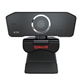 Redragon FOBOS 720p|68.6 FOV|Mount Bracket|30 FPS PC Webcam - Black