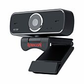 Redragon FOBOS 720p|68.6 FOV|Mount Bracket|30 FPS PC Webcam - Black