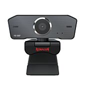 Redragon HITMAN 1080p|72 FOV|Mount Bracket|30 FPS PC Webcam - Black