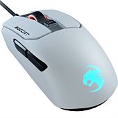 Roccat Kain 120 AIMO White USB Wired Optical 16000 dpi Titan-Click RGB Gaming Mouse