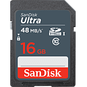 SanDisk Ultra - Flash Memory Card - 16Gb - SDHC UHS-I