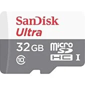 SanDisk Memory Card 32GB MicroSDHC Class 10