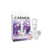 Carmen Facial Epilator and Brush Set