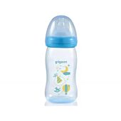 Pigeon 240ml Softouch Clear PP Bottle Blue