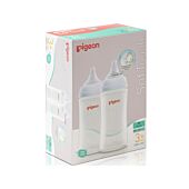 Pigeon 240ml SofTouch 3 PP Nursing Bottle Twin Pack