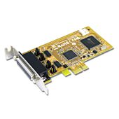 Sunix 2-port RS-232 High Speed PCI Express Low Profile Serial Board with Power Output