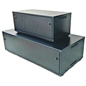 Mecer Battery box Black - fits 1x 200A - adjustable feet