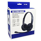 UniQue USB On Ear Stereo Headset With Microphone