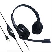 UniQue USB On Ear Stereo Headset With Microphone