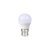 SWITCHED 5W Golfball LED Light Bulb B22 - Cool White