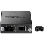 TrendNet 100Base-TX to 100Base-FX Multi Mode SC Fiber Converter