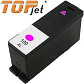 TopJet Generic Replacement Ink Cartridge for Lexmark 100XL LE14N1070BP Magenta