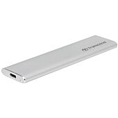 Transcend CM80S M.2 SATA USB 3.1 SSD Enclosure - Silver