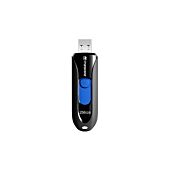 Transcend 256GB JF790 USB3.0 Capless Flash Drive - Black and Blue