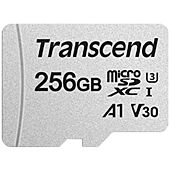 Transcend 300S 256GB MicroSDXC UHS-I Memory Card - Class 10 (with SD Adaptor)