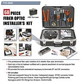 Goldtool 68 Piece Fiber Optic Installers Kit