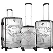 Travelwize Superman Series luggage - Medium - Silver