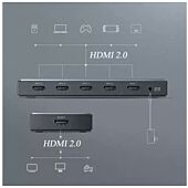 Ugreen 50710 HDMI 2.0 splitter box - 1x HDMI in / 5x HDMI out