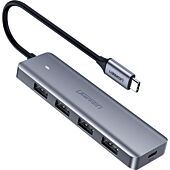 Ugreen USB Type-C to 4port USB 3.0 Hub (Micro USB power Port)