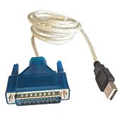 USB to Male Parallel 25pin Cable
