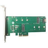 Vantec M.2 NVMe and M.2 SATA SSD PCIe x4 Adapter