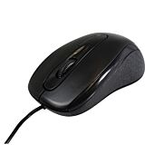 Volkano Earth Series Wired Mouse Black