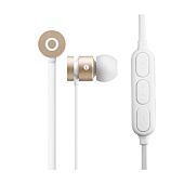 Volkano Mercury series Bluetooth magnetic earphones - Gold and White