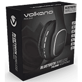 Volkano Phonic Series Bluetooth full size headphones - Black