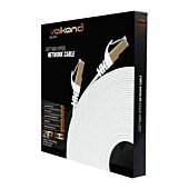 VolkanoX Giga series Cat 7 Ethernet cable 25 meter - White Gold tips