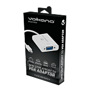 Volkano Miniport series Mini Displayport to VGA socket adaptor