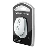 Volkano Chrome Series 2.4Ghz Wireless Ergonomic - Gray