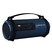 Volkano Urban Series Fabric Tube Bluetooth Speaker - Blue