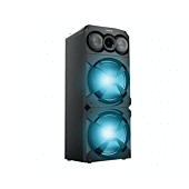 Volkano Griffin Series Dual 12 inch Party Speaker - Black