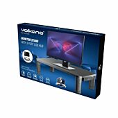 Volkano Riser Hub series Monitor Stand with 3 Port USB Hub