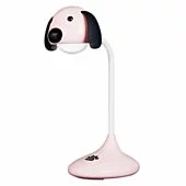 Lumo Neon Series LED Desk Lamp Pink Dog