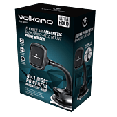 Volkano Hold Series Magnetic flexible phone holder with suction cup