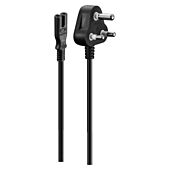 Volkano Presto series Power Cable 2 pin Figure 8 �to SA 3pin 1.8m 2.5A - black