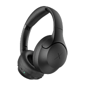 VolkanoX VXH200 Bluetooth Headphones with ANC  - Black